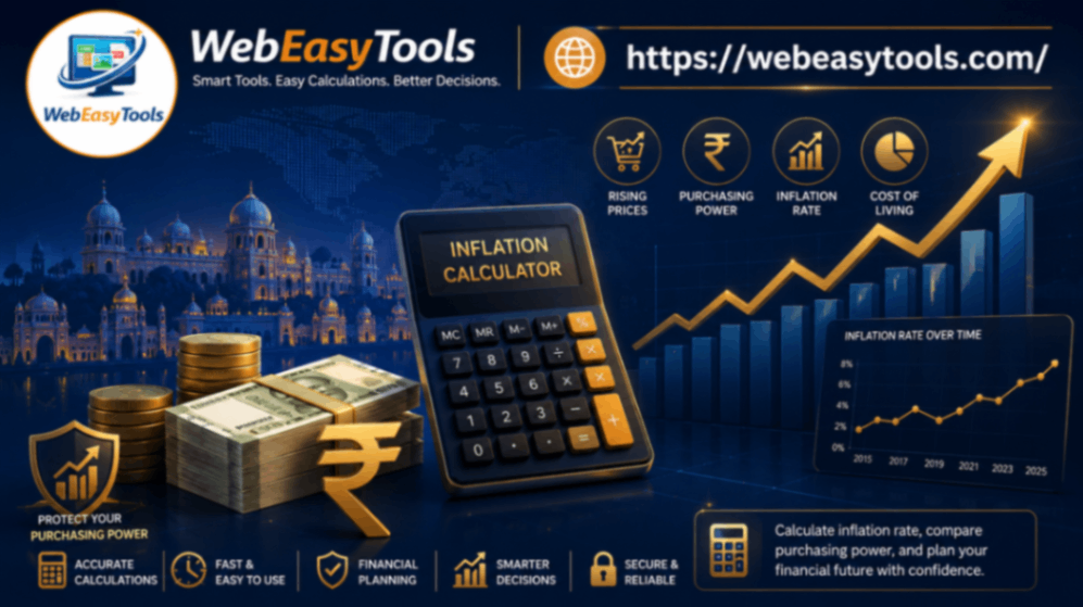 Inflation Calculator – Calculate Inflation Rate Online